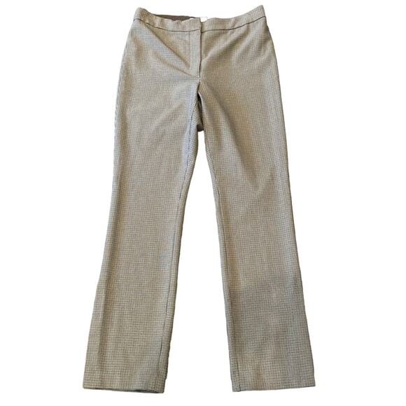 Babaton Numero Pant Small Houndstooth Brown Black Size 10 - Picture 3 of 10